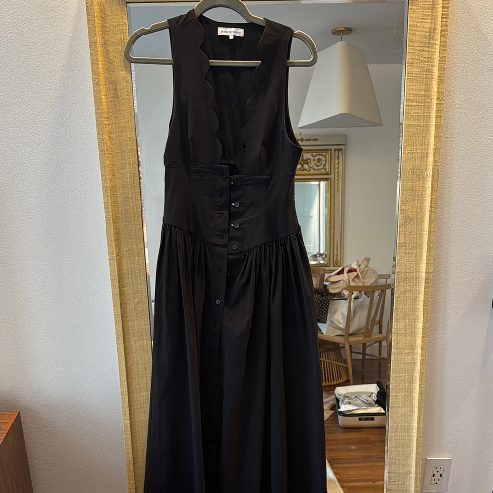WeWoreWhat Black Maxi Dress
